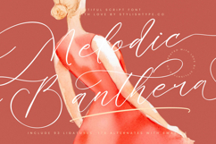 Melodic Banthera - Beautiful Script Font Product Image 1