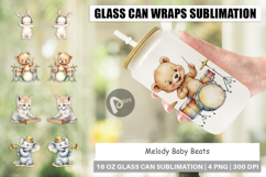 Glass Can Melody Baby Beats Product Image 1