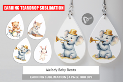 Earring Melody Baby Beats Product Image 1