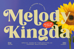 Melody Kingda - New Modern Serif Font Product Image 1