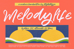 Melodylife - Modern Signature Script Product Image 1