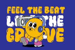 Meltbun | Retro Wave Display Webfont for Modern Websites Product Image 5