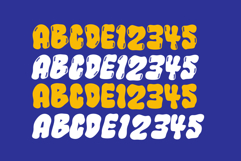 Melt Bun - Wavy Display Font | Retro and Groovy Product Image 6