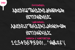 Meltdown Phantom | Urban Drip Graffiti Font | Webfont Product Image 7