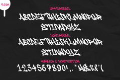 Meltdown Phantom | Urban Drip Graffiti Font | Webfont Product Image 8