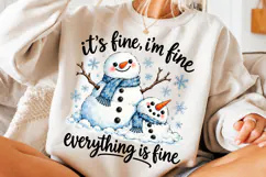 It's Fine, I'm Fine, Everything Is Fine PNG Product Image 5