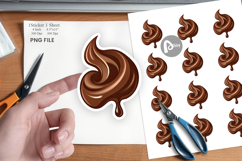 Melting Chocolate Sticker Product Image 1