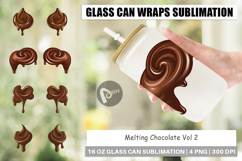 Glass Can Melting Chocolate Product Image 1