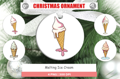 Ornament Melty Ice Cream Product Image 1
