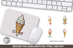 Mouse Pad Melty Ice Cream Product Image 1