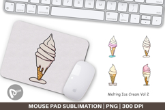 Mouse Pad Melty Ice Cream Product Image 1