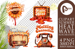 Melting Retro Object 70s Sublimation Product Image 1