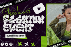 Melttrax | Wild Dripping Graffiti Webfont for Urban Street Product Image 8
