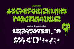 Melttrax | Wild Dripping Graffiti Webfont for Urban Street Product Image 4
