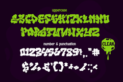 Melttrax |Graffiti Font with Dripping Style | Halloween Font Product Image 7