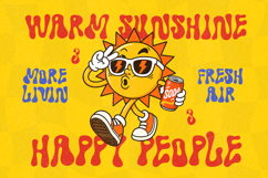 Meltypie - Retro Groovy Melted Display Font Product Image 11