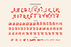 Meltypie - Retro Groovy Melted Display Font Product Image 16