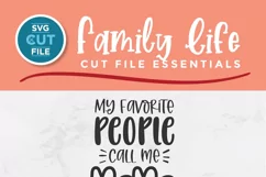 My Favorite People call me Me Me SVG file, perfect for creating an adorable Grandma MeMe shirt or tote bag!