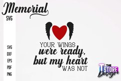 Memorial SVG |Memorial Design Quotes SVG|Family Memorial SVG Product Image 1