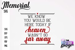 Memorial SVG |Memorial Design Quotes SVG|Family Memorial SVG Product Image 1