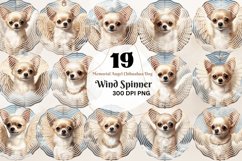 Memorial Angel Chihuahua Dog Wind Spinner Bundle Product Image 1
