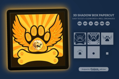 Memorial Pet 3D Layered Shadow Box Product Image 3