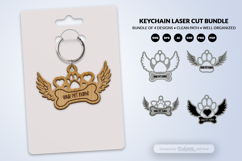 Memorial Pet Keychain Laser Cut Product Image 4