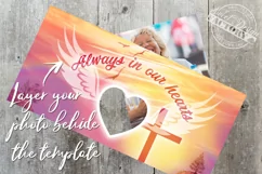 Memorial mug Png, photo Frame mug template Product Image 2
