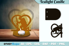 Memorial Soldier Tealight Candle Holder Lasercut Product Image 1