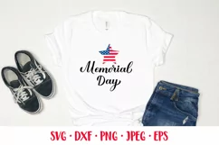 Memorial Day SVG. American Patriotic SVG cut file Product Image 2