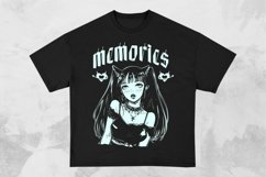 Anime Gothic T-shirt Design Bundle Product Image 12