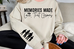 Memories made love that grows Sleeve Svg Design Product Image 2