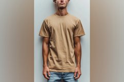 Sand T Shirt Logo Branding Mockup Product Image 1