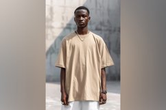 Sand T Shirt Logo Branding Mockup Product Image 1