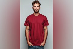 Tango RedT Shirt Logo Branding Mockup Product Image 1