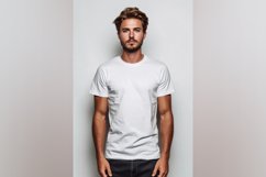 White T Shirt Logo Branding Mockup Product Image 1