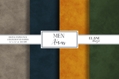 Masculine Digital Paper, Men Printable Background, Men Color Product Image 1