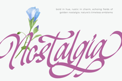 Mendyora - Bold Calligraphy Font Product Image 11