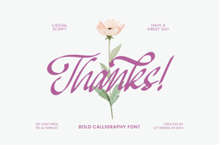 Mendyora - Bold Calligraphy Font Product Image 15