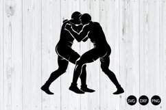 Men&#039;s Wrestling SVG, Wrestling Men SVG, Wrestling SVG Product Image 1