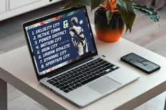 Menscity - Futuristic Sporty Font Product Image 5