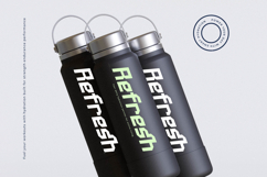 Menscity - Futuristic Sporty Font Product Image 17