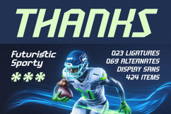 Menscity - Futuristic Sporty Font Product Image 20