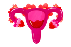Women Health &amp; Period Care Clipart: Aesthetic Product Image 5