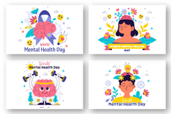 11 World Mental Health Day Illustration Product Image 2