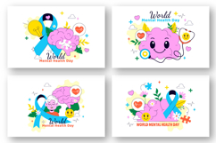 10 World Mental Health Day Illustration Product Image 3