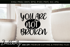 Mental Health Awareness SVG Sarcastic Anxiety T-shirt Mug Product Image 3