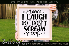 Funny Mental Health SVG Sarcastic Anxiety T-shirt Mug Design Product Image 3