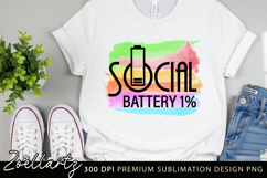 Sarcastic Mental Health Sublimation Design Funny Anxiety PNG Product Image 3
