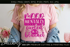 Funny Mental Health SVG Sarcastic Anxiety T-shirt Mug Design Product Image 3